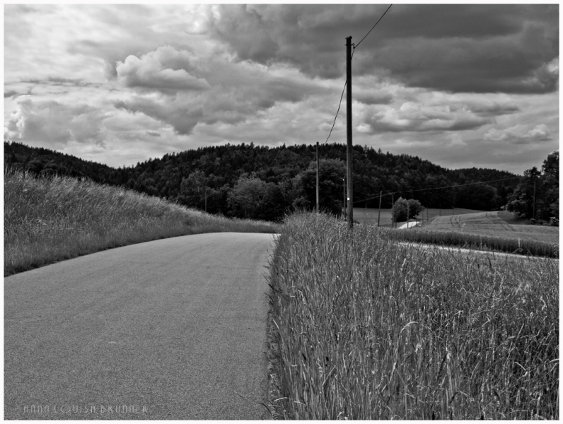 unterwegs auf der Landstrasse