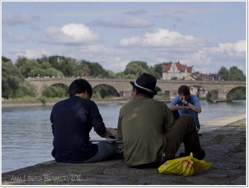 the artist and his model